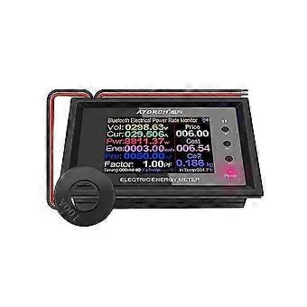 Atorch At24c 100a 2.4 tum Digital Voltmeter Mätare Indikator Effekt Amperemeter Ström Amp Testare Detektera