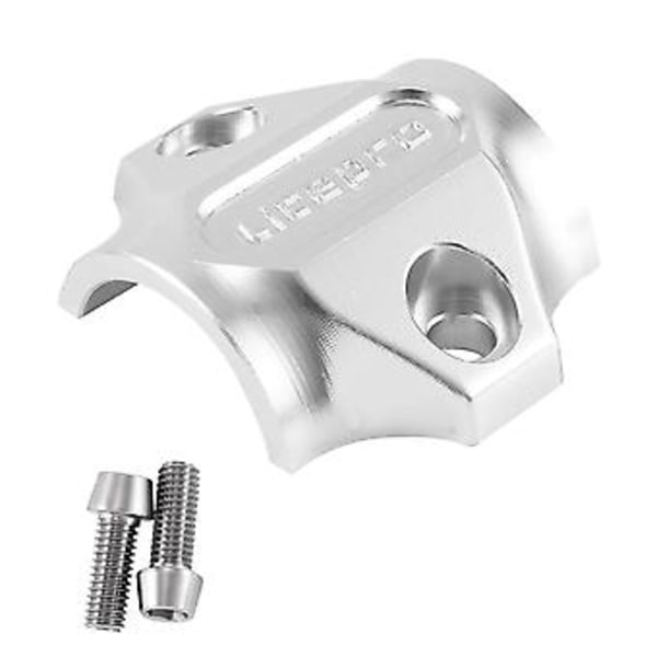 Foldbar Ycle Alloy Rør Topdæksel 25.4mm Dobbelt Stolpe Hætte Ycle Tilbehør, sølv
