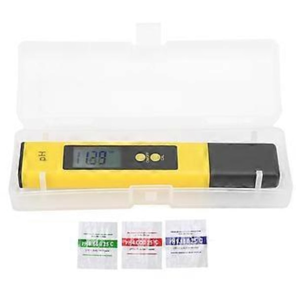 PH02S Høj Definition PH Tester Digital Display Bærbar Vandkvalitetsmåler