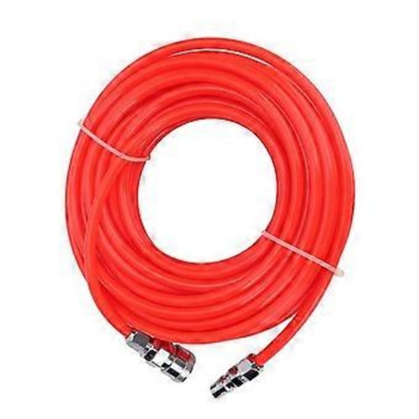 20M Pneumatisk Luftslang Kompressorslang med Hane/Hona Anslutning 5X8Mm Rak Slang Högtrycks Flexibel Rör