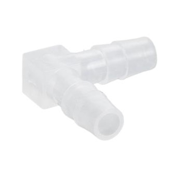 10 stk. Albue Slange Studs Plastik Fitting 90 Graders Lige Barbeforbindelse Adapter L Form til Akvarium 6mm