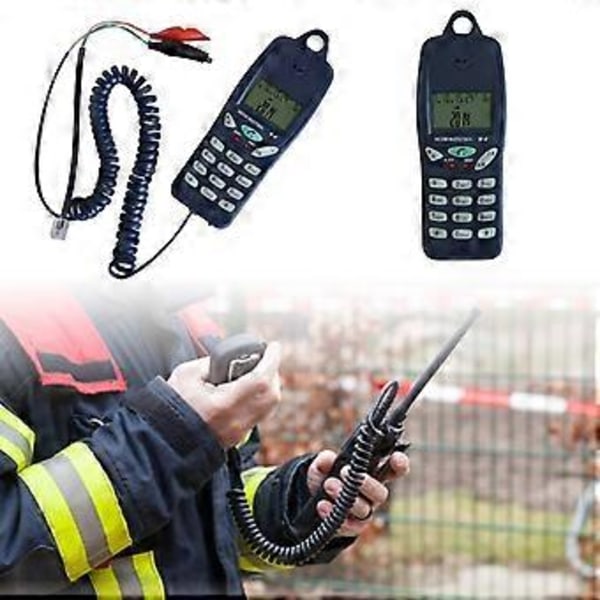 Nätverk Linjetestning Telefon Bred Täckning Operatörer Enkel Att Använda
