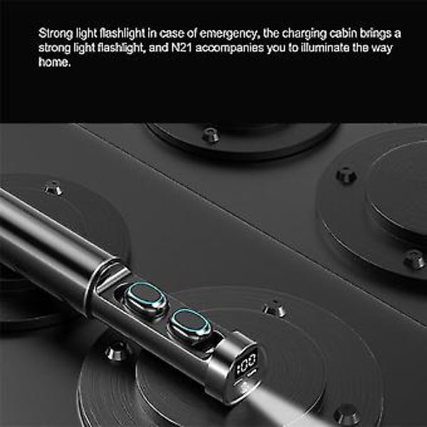 Mini Tws Langattomat Bluetooth-kuulokkeet Nappikuulokkeet Stereo In-ear Musiikki Kuulokemikrofoni Mikillä W