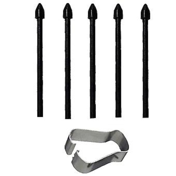 Touch Stylus Spetsar Nibbar+ Penna Tab S7 S7+/s6 Lite/note10/note20 Universal Stylus Spets Svart