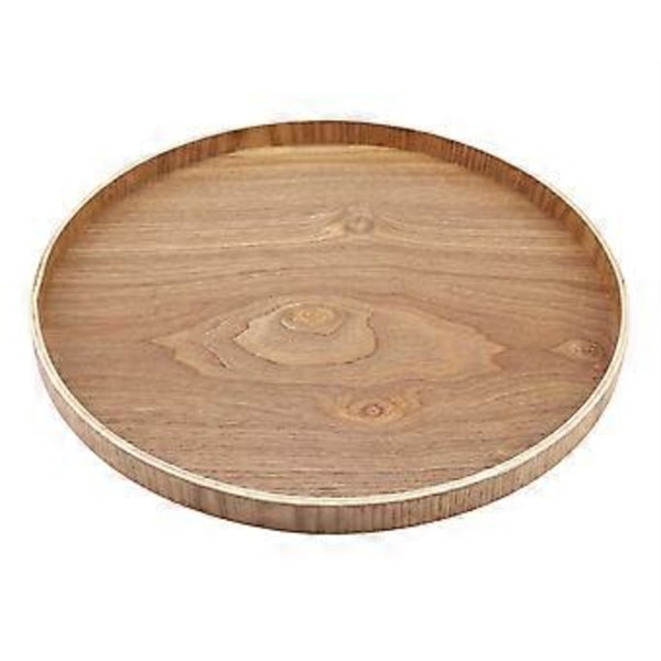 Serveringsbrett i tre for tesett, frukt, godteri, mat, hjemmedekorasjon
