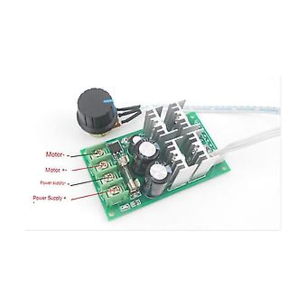 6-60V Hastighet PWM Hastighet S 20A Ström Volta Regulator Drivmodul