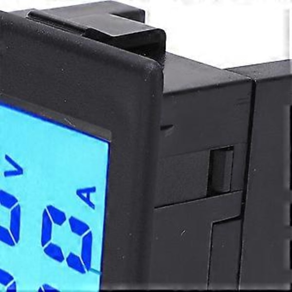QH4835A LCD Dubbel Display Strömspänningsmätare Elektrisk Digital Amperemeter Voltmeter AC80400V