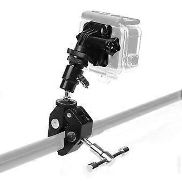 Ase Kalastusvapa Jousi Nuoli Kiinteä Klipsipidike GoPro Hero 7 6 5 4 3 SJCAM Xiaomi Yi Eken Action -kameralle