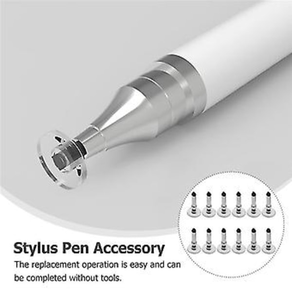 12 st Spetsar Citive Stylus Pekskärm Pennspetsar Silikon Pennspets