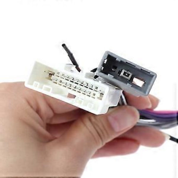 Ledningsnet 16 Pin Stik Radio Adapter Antenne Bil Hovedenhed Konnektor Kabel