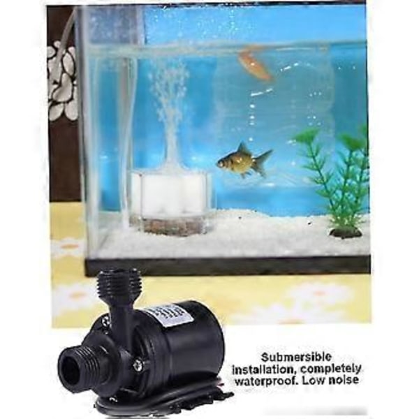 800 l/h 5 m harjaton upotettava vesipumppu DC 12 V:n vedenkiertojärjestelmään, hydrauliset laitteet - hydraulipumppu ja hydraulisylinteri Hy