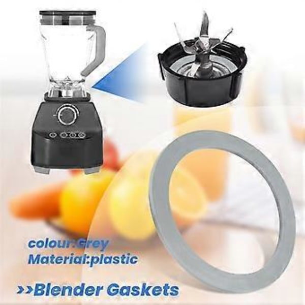 4-pack Blender Packningstätningar för och Osterizer Blender Modeller, Premium Blender Ersättningsdelar O-Packning Gummi