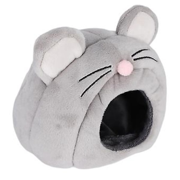 Musformad Härlig Liten Husdjur Sovhus Mjukt Rede Varm Säng Bur för Hamster