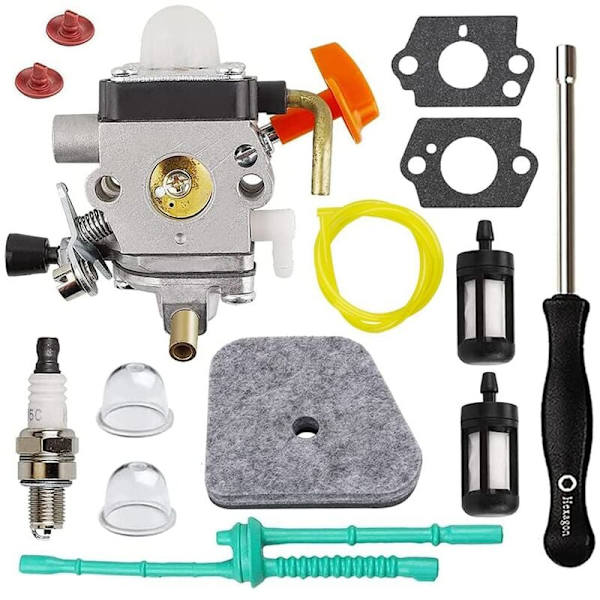 Karburator Kit til FS90 FS110 HT101 FS130 FS100 = KM110R KM130 HL100 HT100 FS130R FS87 FS100R HL90 Carb Trimmer
