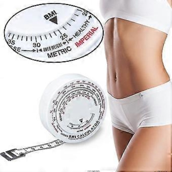 Bmi Anatomisk Kroppsmätare Bmi Med Bmi-kalkylator För Kroppslängd Vikt, Exakt Mätning, Stark Spänning Och Tydlig Utskrift