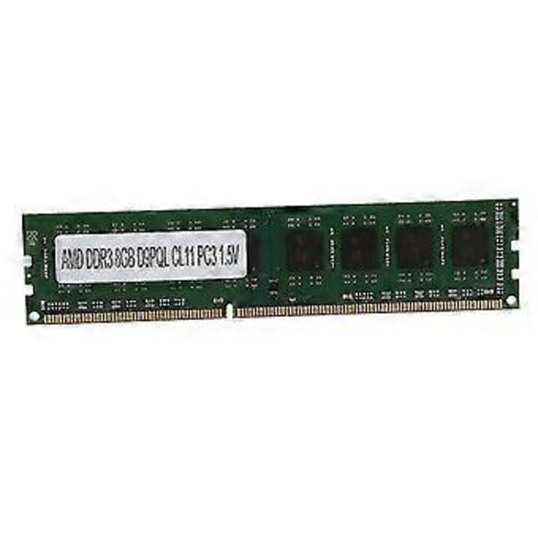 8gb Ddr3 1600mhz Ram+køle Vest Pc3-12800 1.5v Desktop Hukommelse Sdram 240 Pins Kompatibel Med Amd Desktop Bundkort