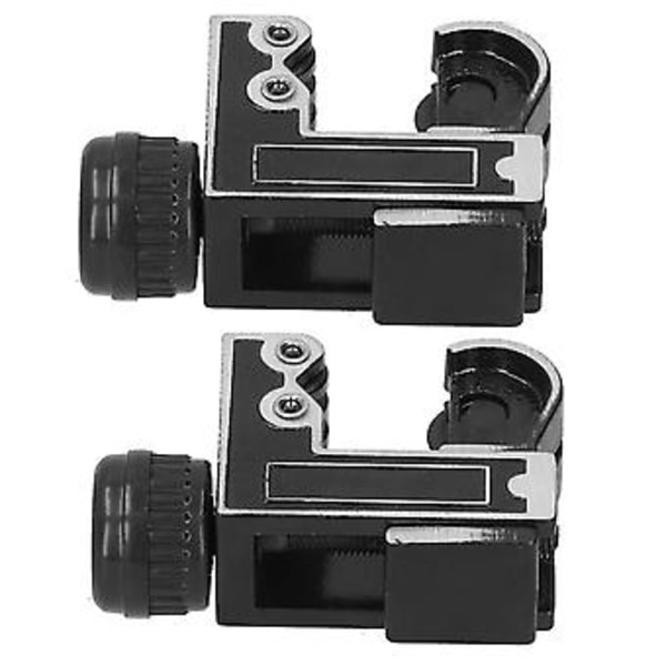 2 st Mini Rörskärare, Rörskärverktyg 3‑28mm Rör, Justerbar, Industriella Förnödenheter, Kraftig, Precisionsskärning, Hållbar, Lätt att Använda, för