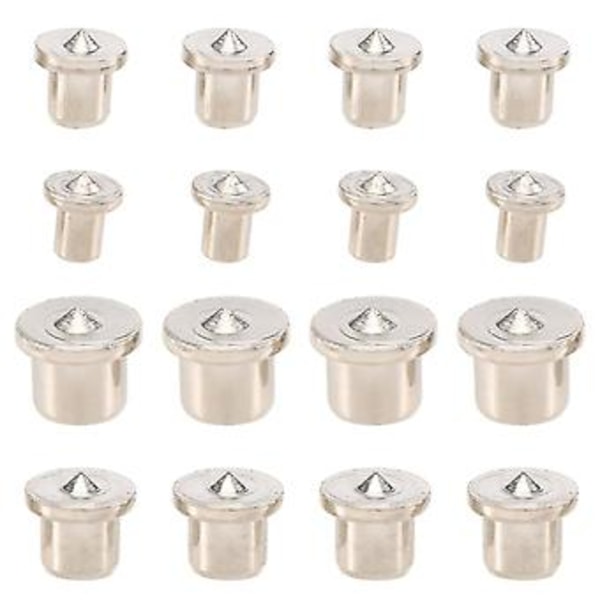32 Stykker Dyvelstifter Centerpunkt Sæt Solid Dyvel Tap Spids Dyvel Og Tap Center Kit (6/8/10