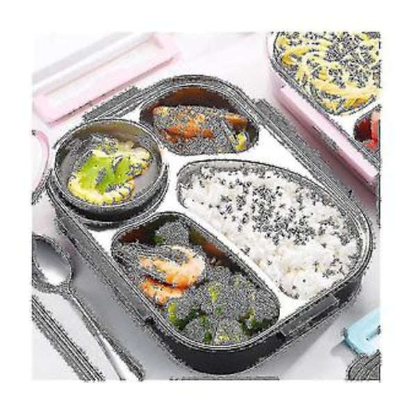 Matboks i rustfritt stål for barn, matoppbevaring, isolert matboks, frokost Bento-boks