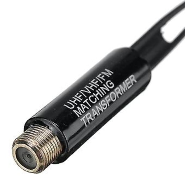 10 stk. UHF VHF FM 75-300 Ohm TV Antenne Adapter Matching Transformator Koaksialkabel