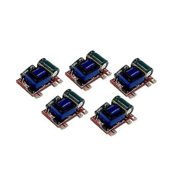 5st 5V 600mA Isolerad Switchmodul AC- Nedstegsmodul Till 5V