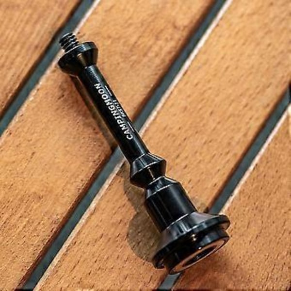 Lättviktsfäste i aluminiumlegering Magnetisk lampfot Utomhus Bärbart lampstativ Multifunktionell 1/4 Gängad Ljuskamerastödstång Campingtillbehör