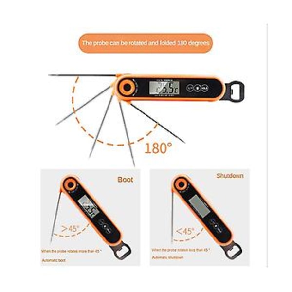Vikbar Digital Matlagningskit Ing Grill