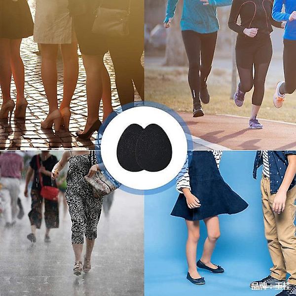 4 paria liukuestettä kengän pohjaan, itseliimautuva liukumaton kumi