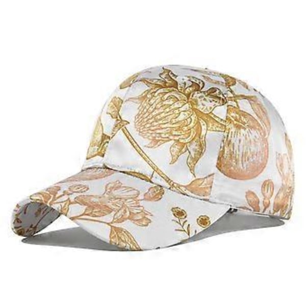 Baseballkasket med graffitiprint, personlig serigrafisk tryk, kasket med buet skygge, solhat