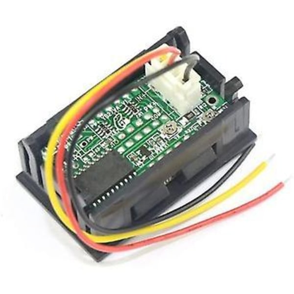 Digital Dubbel LED Display Voltmeter DC 4.5V Till 30V Amperemeter 0 Till 50A Spänningsströmsmätare (d-4)