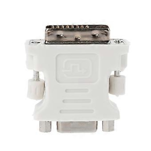 DVI till VGA Adapterkabel Hane till Hona DVI 15 Pin till VGA Konverter Adapter för HDTV Monitor Dator PC Laptop Adapter