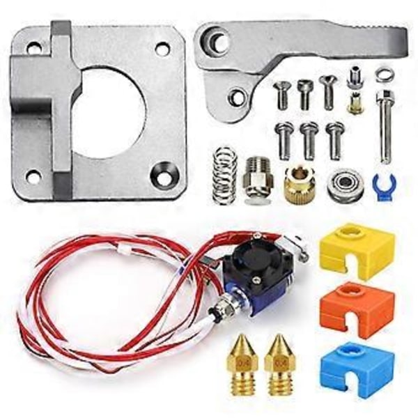 3D-skrivardelar Aluminiumlegering Uppgraderad Extruder Bowden Block CR10 1.75MM Filament Extrudering För MK8 CR-10 Ender-3