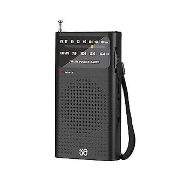 Mini Radio Kannettava Am/fm Kaikki Taskuradiovastaanotin Wal Hi:lle