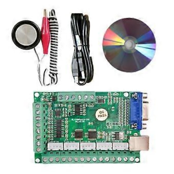 V3.25 USB-drivrutin Rörelsekontroller 5-axlig CNC-kort Z-verktygsinställare för CNC-router Skärande Graveringsfräsmaskin