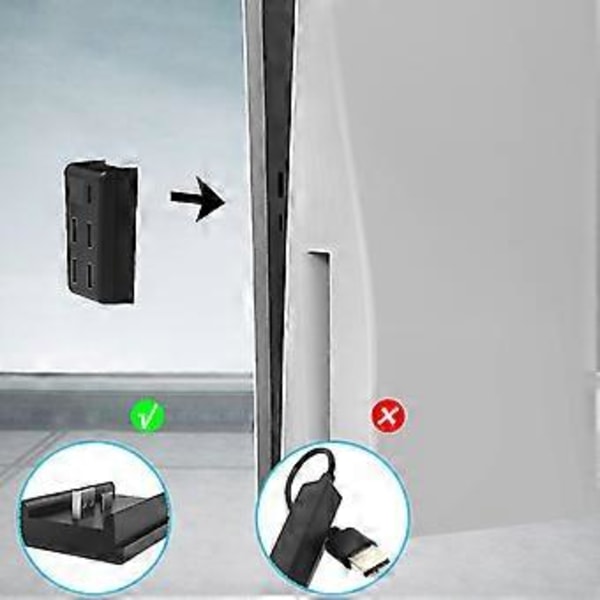 USB-keskitinsovitin, nopea tiedonsiirto, USB-liitännän jakaja, USB 2.0 3.0 Type-C -portti konsolille