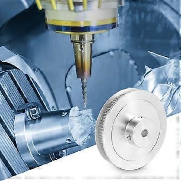 5mm Hål GT2 80T Remhjul Synkront Hjul 2GT Kamremsremhjul 80 Tänder för Voron 2.4 3D-skrivare 6mm Bred Bälte