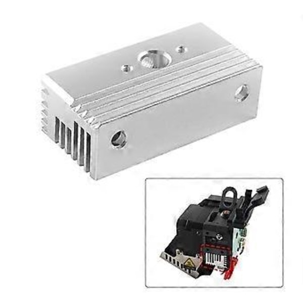 2st Kylfläns för Sprite Extruder Pro Kylblock Värmefläns för Ender3 S1 Plus Pro/CR10 Smart Pro/Sermoon V1 Pro