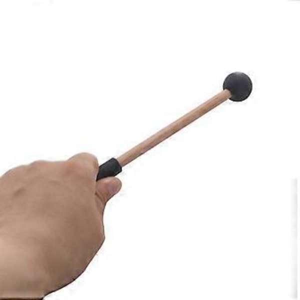 2st Ethereal Trumstock Trähandtag Trumklubba Rund Huvud Trumstockar