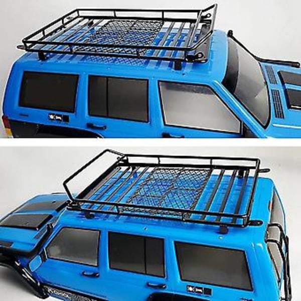 Metall Takstativ Bagasje For 1/10 Rc Crawler Bil Axial Scx10 4 Rc4wd D90 Yk410