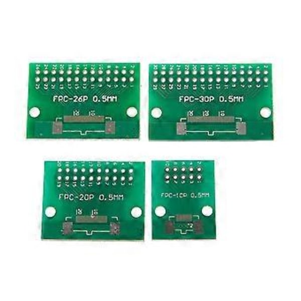 1.0mm FPC/FFC PCB Konverterkort Adapter Sockelplatta Svetsning Med Kontakt