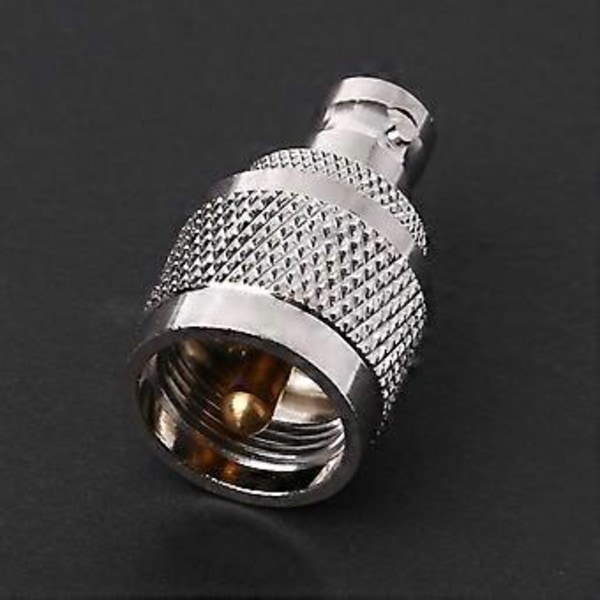 BNC-K Hun Jack Til UHF-J PL-259 Han Stik Lige RF Coax Adapter Konnektor