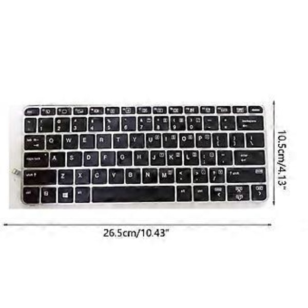 US Tangentbord Engelsk Version Knappsats för HP EliteBook 820 G3 820 G4 725 G3 725 G4 Bärbara Datorer Små Tangentbord
