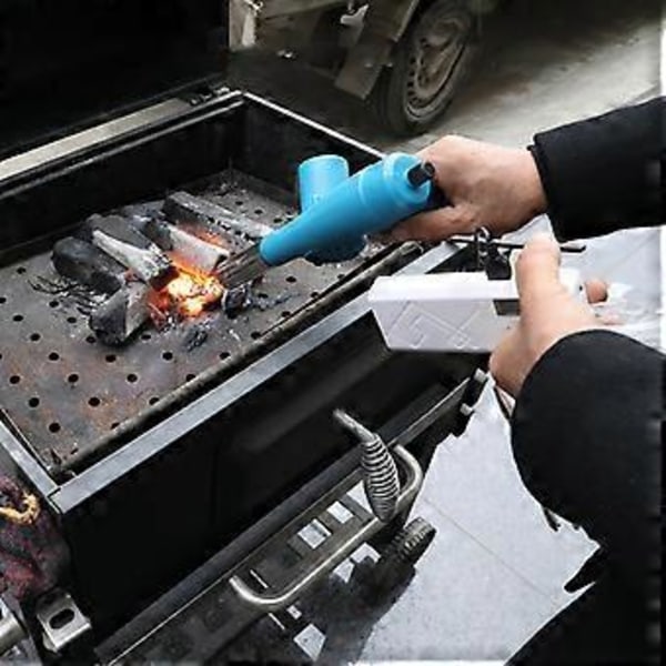 Håndholdt Elektrisk Grillvifte Luftblåser Bærbar for Utendørs Camping Grillvifte