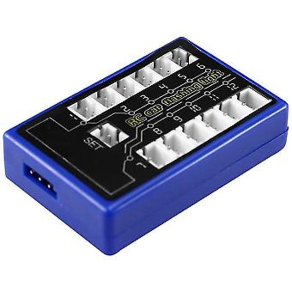 12 LED-blixtande ljussystem med starkt ljus för 1/10 1/8 Axial Scx10 Traxxas Trx4 RC-kryp