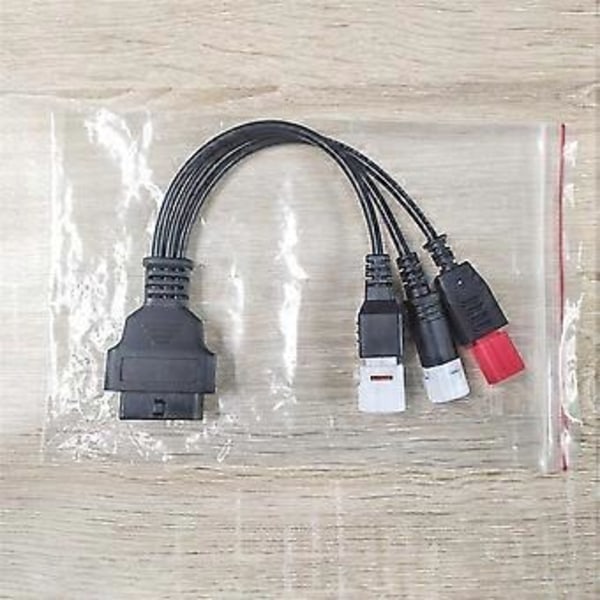 OBD2 Diagnosekabel for Kline Euro5 Motorsykkel 16 Pin til 3Pin 4Pin 6Pin OBD2 3 i 1 Diagnoseadapter