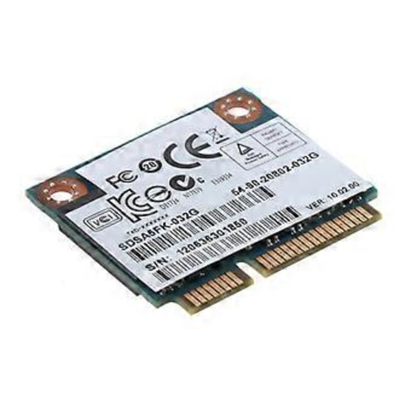 Adapterkort Konverterare för PC Dator MSATA 32G SDSA5FK-032G Halv Storlek Nätverksadapter Konverterare