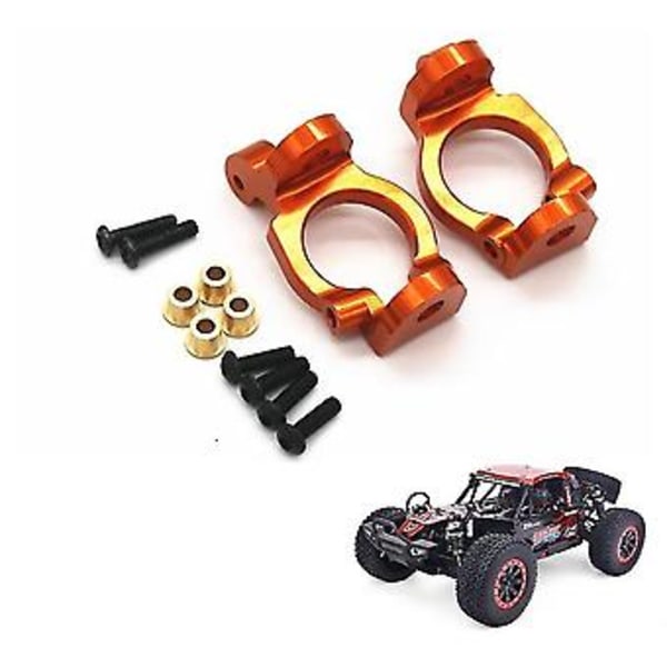Metall Caster Blocks C-hub Bärarmar För Zd Racing -10 Dbx10 1/10 Rc Bil Uppgraderingsdelar Tillbehör, orange