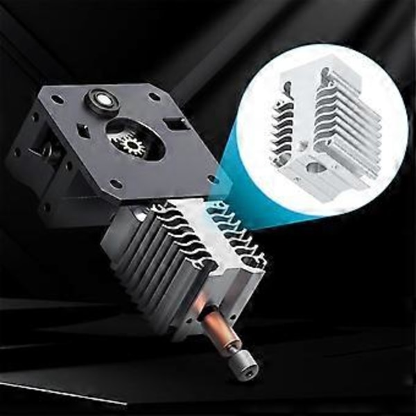 3D-skrivare Värmeavledningsblock, 3D-skrivare Kylfläns Radiator, Hotend Ersättningsdelar för 3 V3 KE/ 3 V3 SE