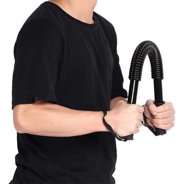 Arm Power Exerciser, Power Bar Spring Underarm Styrketräning Muskeltränare Motståndstränings Gym Kit Bröst Expander Gym Utrustning