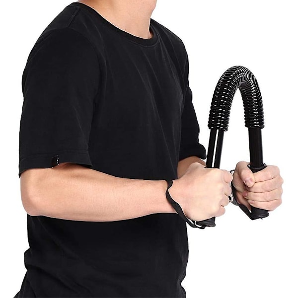 Arm Power Exerciser, Power Bar Spring Underarm Styrketræning Muskeltræner Modstandstræning Fitness Kit Bryst Ekspander Fitness Udstyr